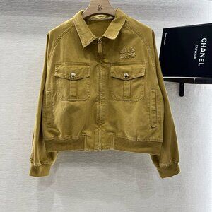 Miu Miu Ladies Fashion Trendy Casual Jacket